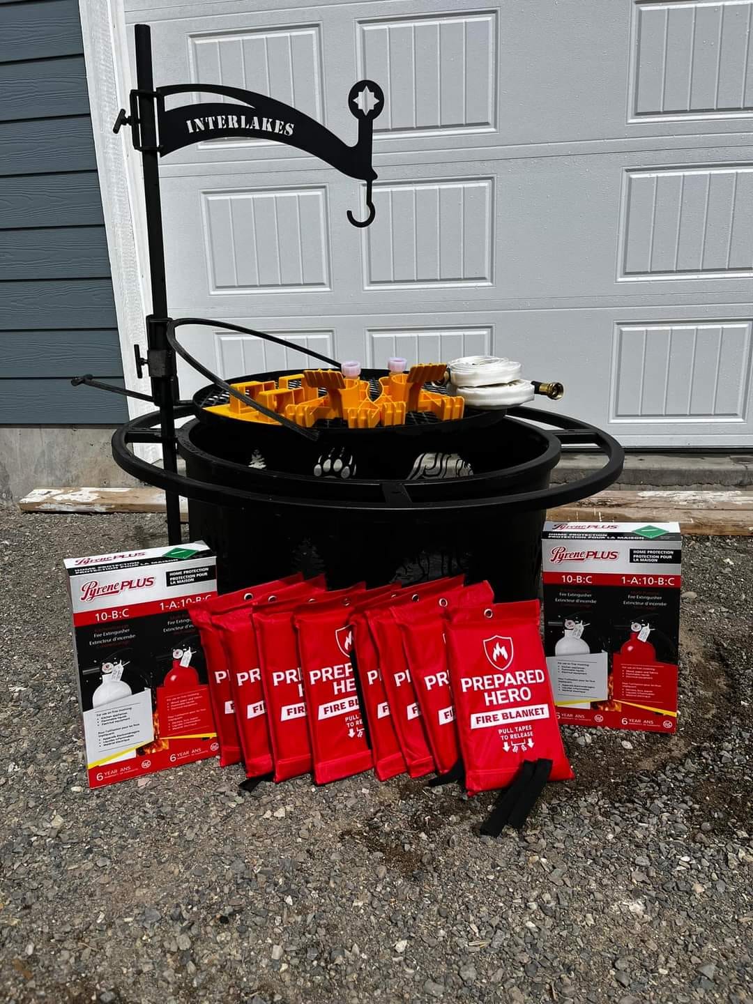 Volunteers training together